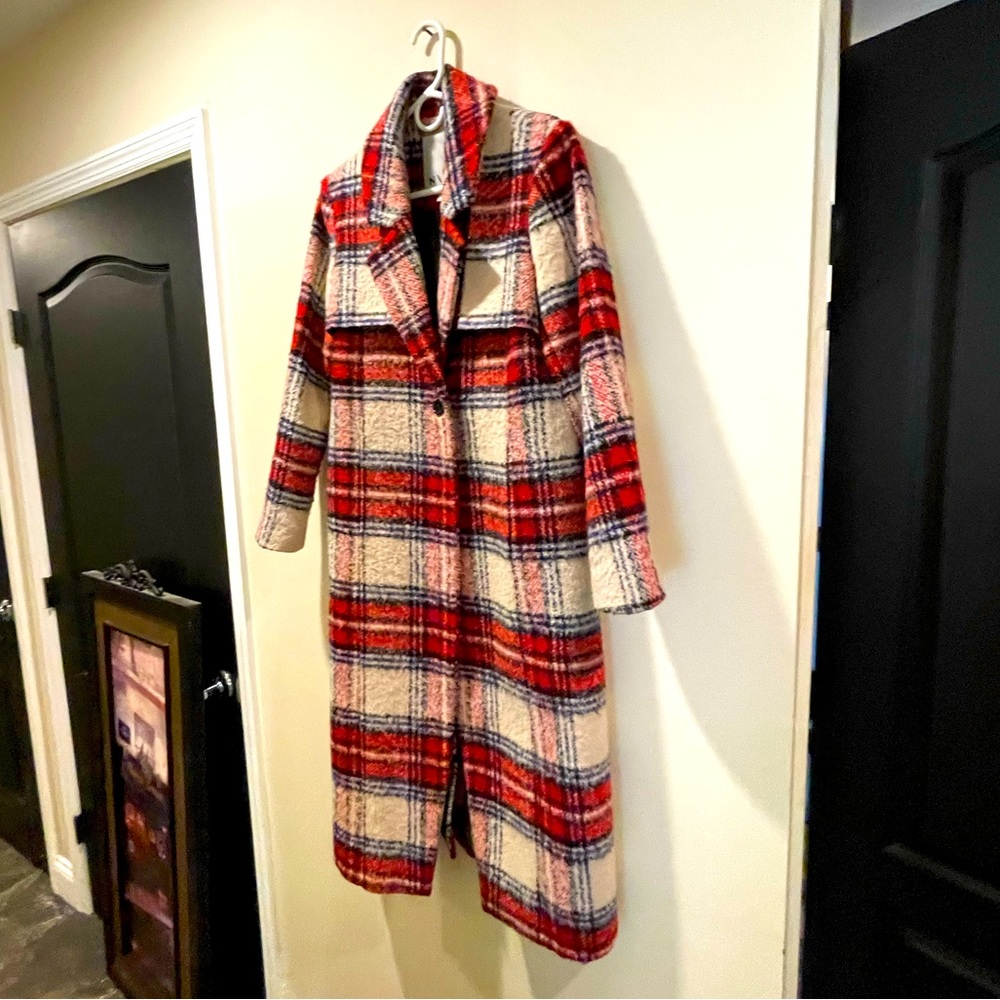 Plaid Ling Coat NVLT